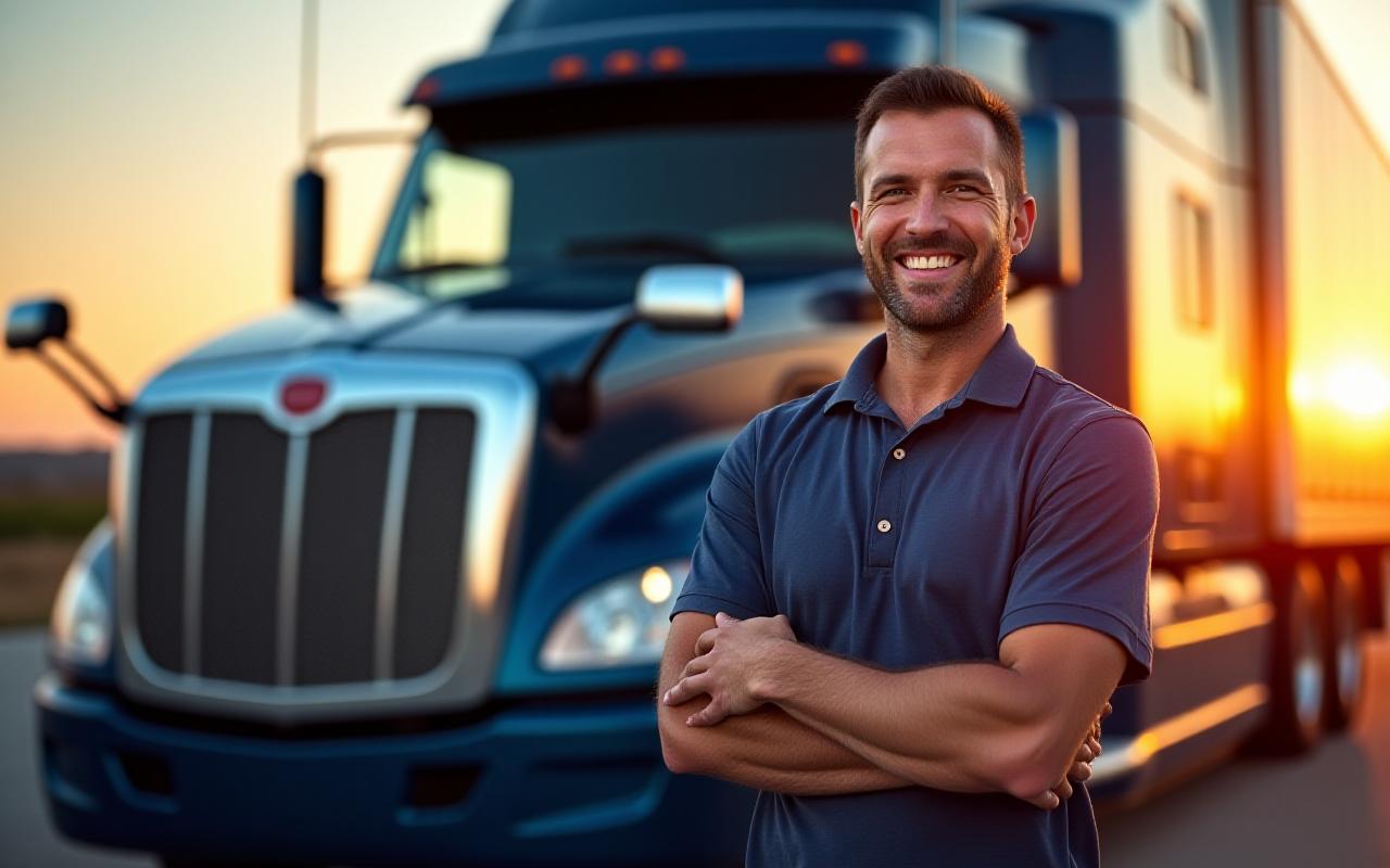 Professional CDL Driver with Late Model Truck